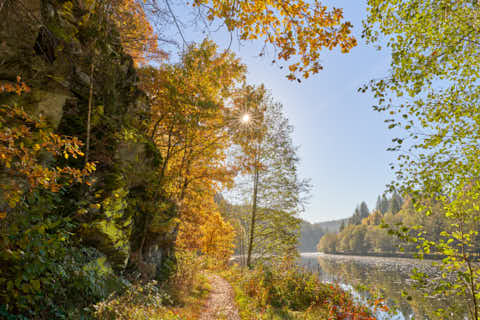 Gemeinde Geiersthal Landkreis Regen Gumpenried-Asbach Schwarzer Regen Bayerisch Kanada (Dirschl Johann) Deutschland REG